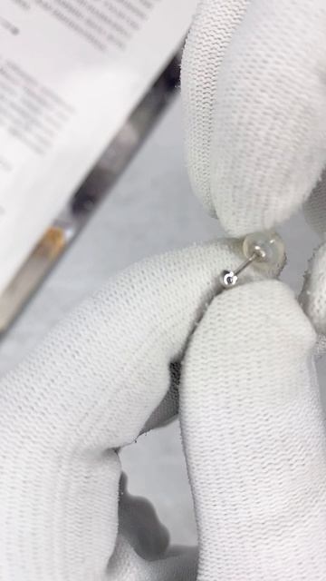 Серьги с жемчугом и бриллиантами арт: К11038