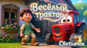 Детская песня-мультик про Веселый трактор 🚜
