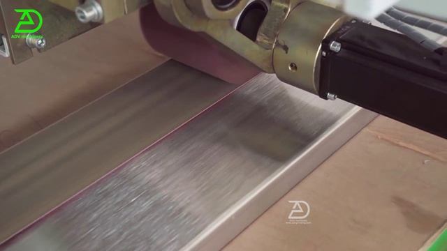 Ленточно-абразивная шлифовальная машина ADV-MS | Полировка ленточными и щеточными инструментами