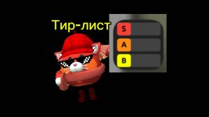 Тир лист! Рутуберов !