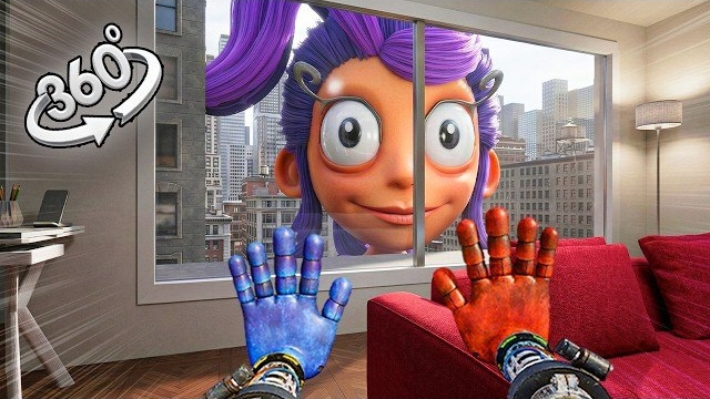 360 VR БОЛЬШАЯ ЛИЛИ в городе! - Poppy Playtime 5