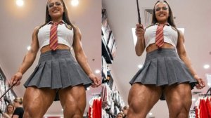 Мускулистая красотка в образе Гермионы / Нейрофотосет