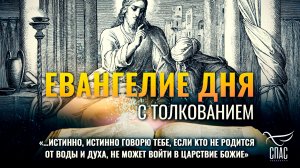 «…истинно, истинно говорю тебе, если кто не родится от воды и Духа, не может войти в Царствие Божие»