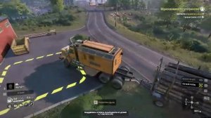 Snowrunner. Покатушки в КООПе. Помощь людям.