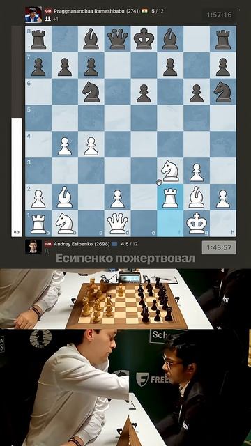 ПЛОТИНА БОБРА на турнире претендентов? #шахматы #chess