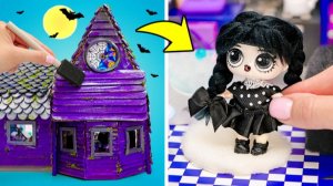 От жуткой к шикарной: преображение Уэнсдэй и дом мечты 🏠