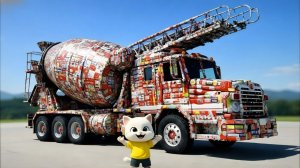 Самодельная бетономешалка из банки котёнка подверглась насмешкам — Концовка с котом шокировала всех