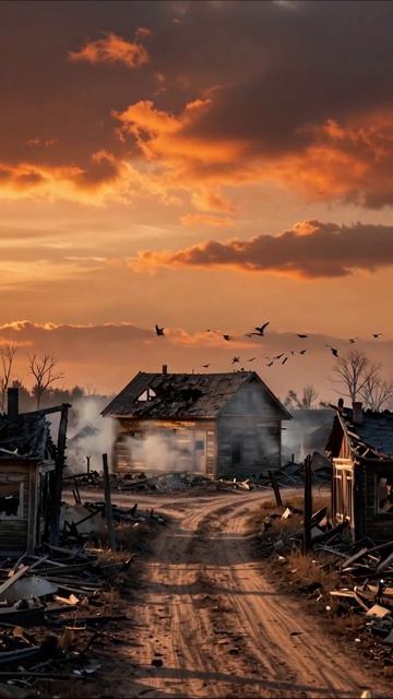 Пустота прошлого: призраки заброшенных домов #разрушение #потеря #пустота