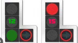 2 светофора,