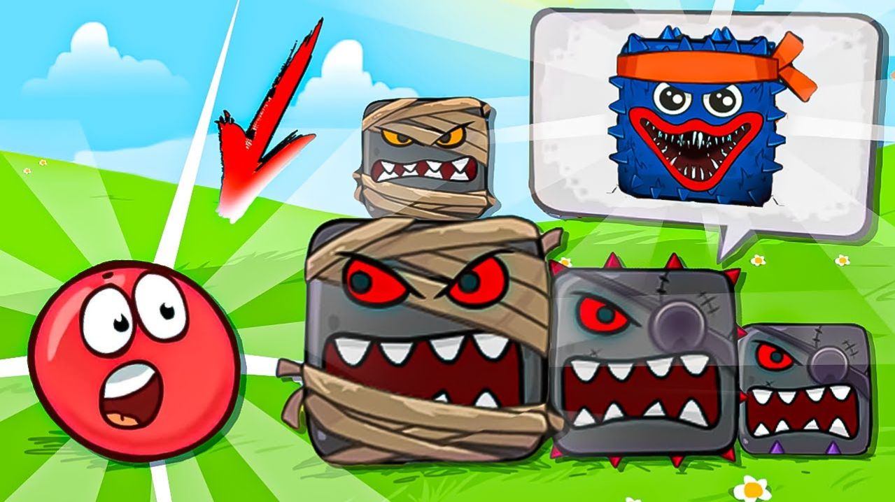 НОВЫЙ КРАСНЫЙ ШАР, КРАСНЫШ СПАСАЕТ ДЕРЕВНЮ КРАСНЫХ ШАРИКОВ