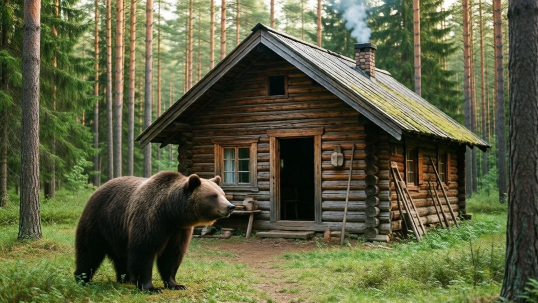 Охота и Рыбалка в ТАЙГЕ на Угодьях МЕДВЕДЯ Сибири Жили 10дней Ловля ХАРИУСА Дрон Тунгусский Метеорит