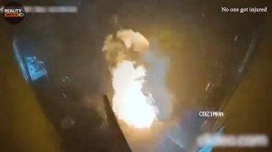 Моменты, снятые за несколько секунд до катастрофы.