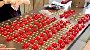 Как произведение искусства большое количество интересных конфет, изготовленных мастерами-кондитерами