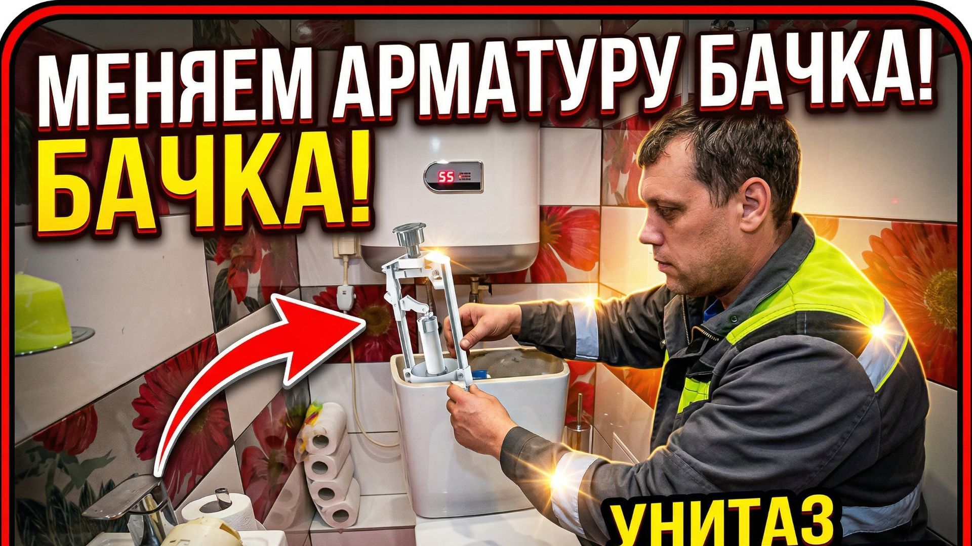 Как заменить арматуру бачка унитаза