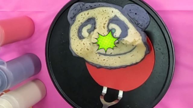 Kung Fu Panda PANCAKE ART CHALLENGE! How To Do DIY Pancake Art!