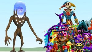 Новый Сиреноголовый Чужой Против Всех Монстров Поппи Плэйтайм