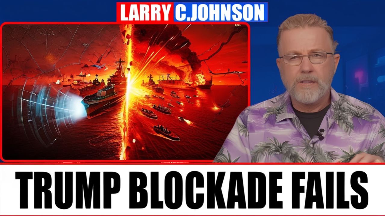 US Navy Blockade Fails In Strait Of Hormuz  Larry Johnson Explained
