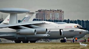 Ил-76 он же А-50 Фантастический самолет с летающей тарелкой