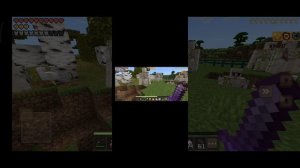 сражаюсь со 100 мобами #майнкрафт #смешно # юмор #экшен