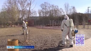 Масштабная противоклещевая обработка началась в Вологде