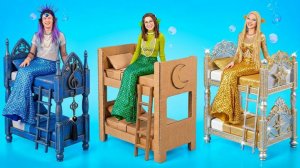 Обычная vs миллиардерша русалка: переделка комнаты 🧜♀️