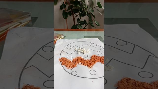 делаем пасхальное яйцо