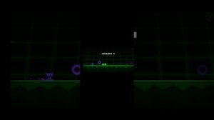 прошёл geometry dash сразу два мира!