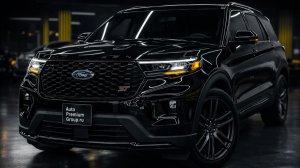 Ford Explorer ST 2025 — звук, экстерьер, интерьер. Обзор без комментариев