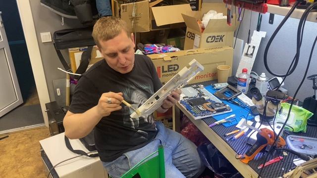 Обслужили ноут САЛАЗКИ