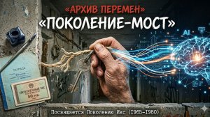 Поколение-мост: Посвящается Поколению Икс — людям, рожденным с 1965 по 1980 год.