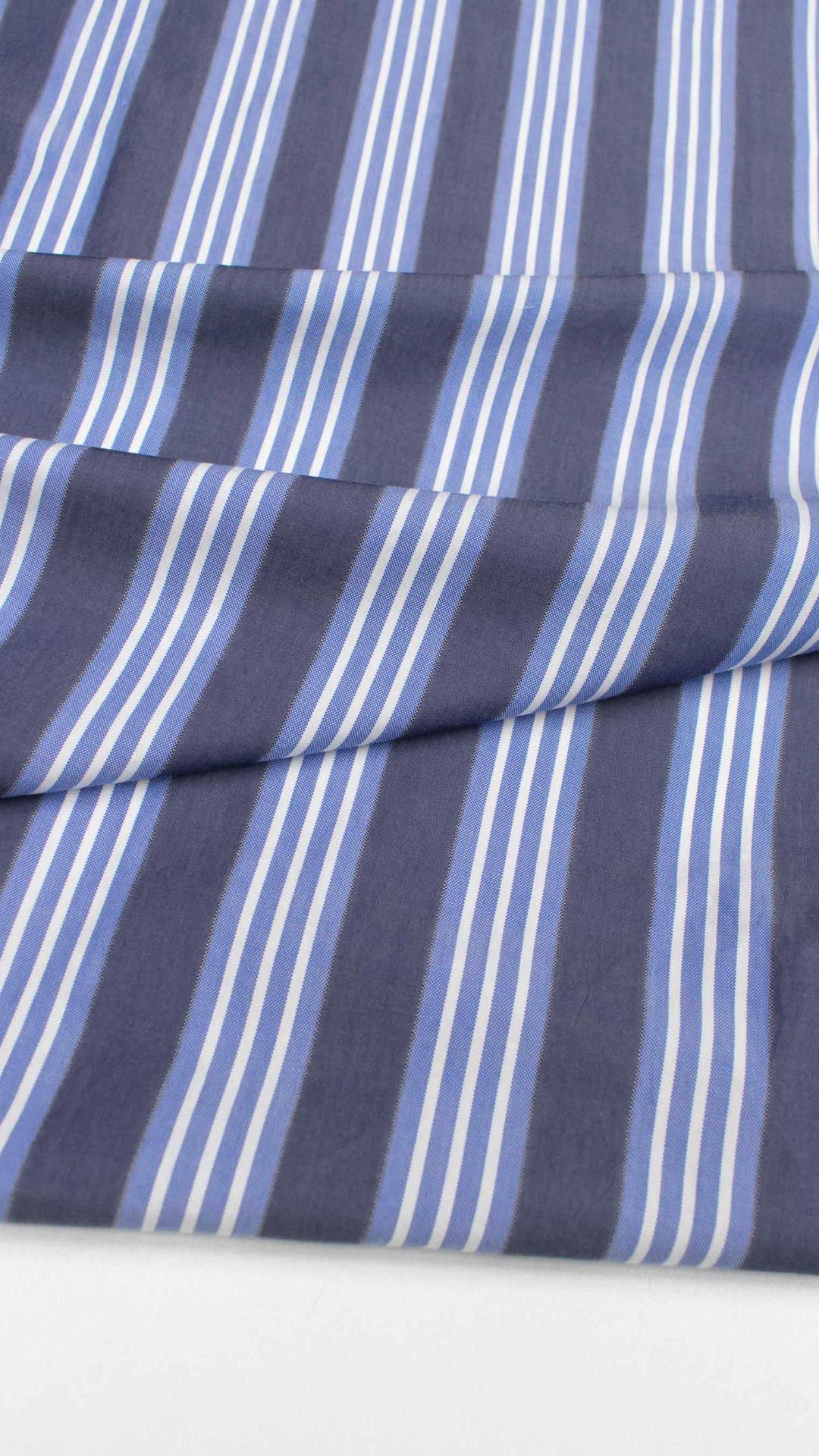 🔥 Отрез 1,85 м.. Рубашечный хлопок в полоску Canclini CL12 🇮🇹