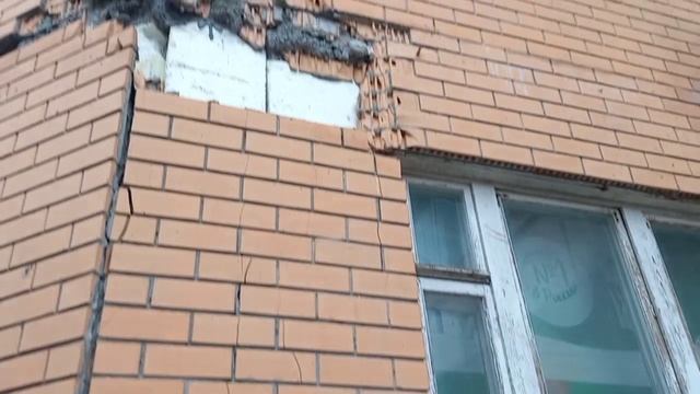 В Воронеже рушится новостройка