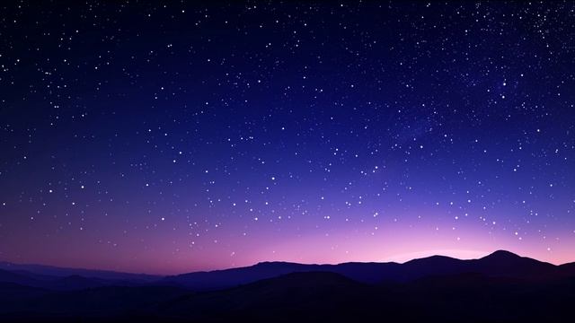 Тихая звёздная ночь — белый шум для сна