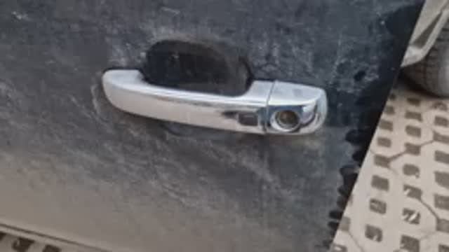 ремонт кнопки двери Hyndai  IX55