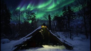 Одиночный кемпинг в замерзшем лесу — как выжить в палатке и приготовить горячую еду