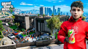 ШКОЛЬНИК УСТРОИЛ ТУСОВКУ В НОВОМ ДОМЕ ! ОТЕЦ СПАЛИЛ ? - ОТЕЦ И СЫН В GTA 5 ⚡ГАРВИН