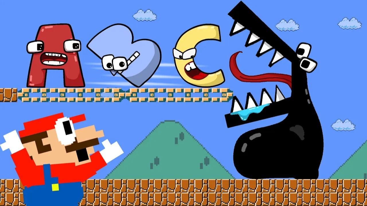 F УНИЧТОЖИЛ ВСЁ! Alphabet Lore + Mario ХАОС 😱