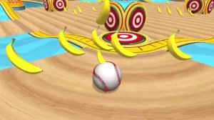 Going Balls  Super Speed run Gameplay New Update Race Level 981 Banana frenzy