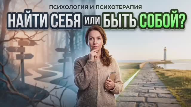 🧠 НАЙТИ СЕБЯ ИЛИ БЫТЬ СОБОЙ? Психолог о главной ошибке саморазвития