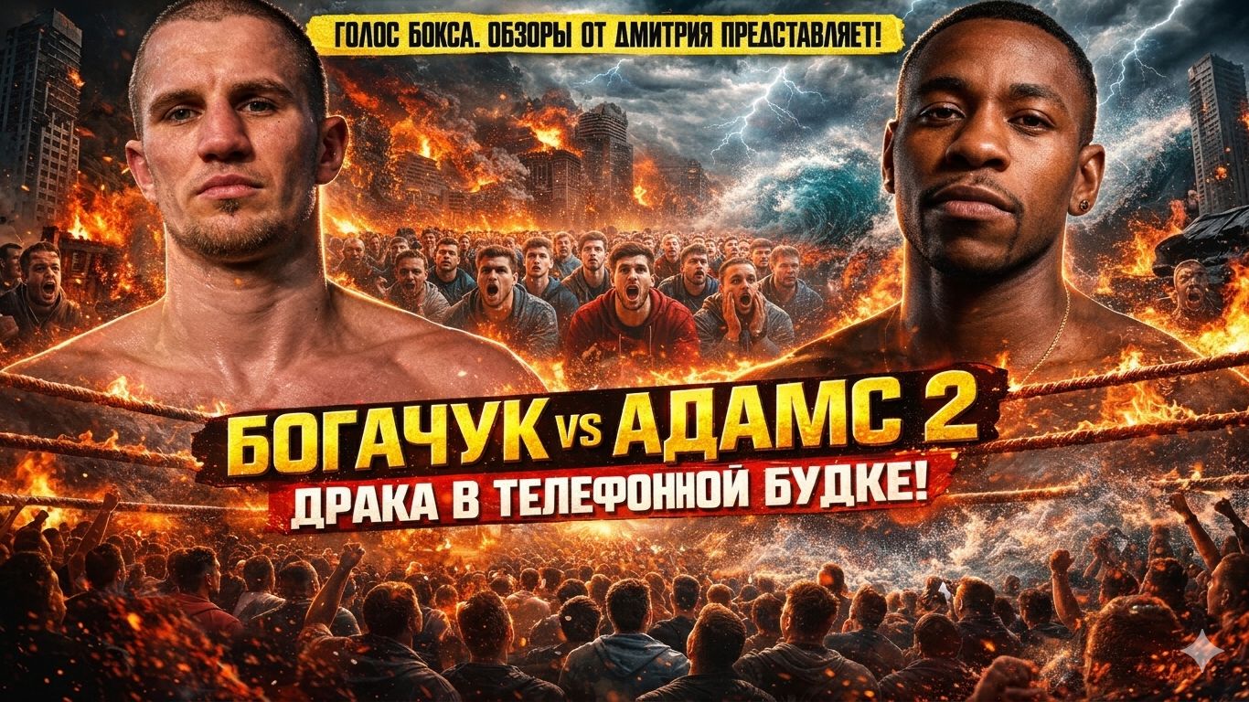 АМЕРИКАНСКИЙ КОШМАР УКРАИНСКОГО ЧЕМПИОНА: Обзор боя Cергей Богачук - Брендон Адамс 2