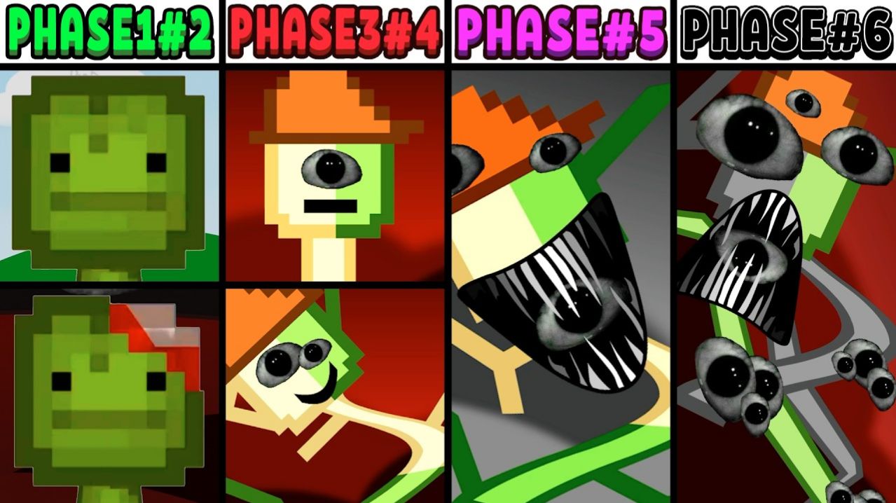 INCREDIBOX SPRUNKI: ВСЕ ФАЗЫ НОВОГО ОС MELON! 🍉✨ ОТ 1 ДО 6! 🚀🌀