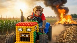 Ферма Обезьянки Сиси Превращается В ХАОС, Когда Вспыхивает Сильный Пожар