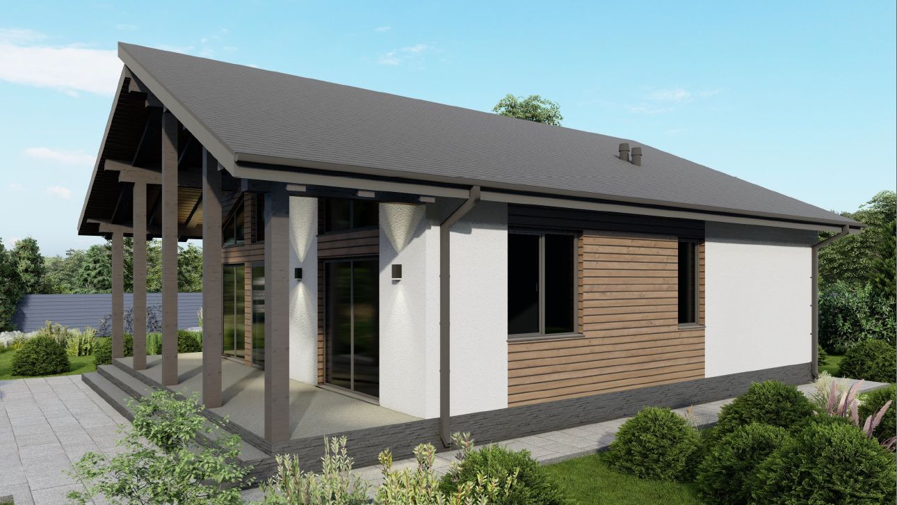 Строительство Каркасного дома Пикассо МИНИ