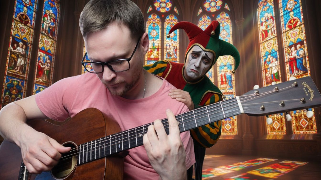 Маленький Шут (кавер на гитаре) 🎸 аккорды / кавер / табы