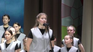 Победитель финала фестиваля «Поющее Подмосковье». Жанр «Классика». Хор школы №8 (Балашиха).