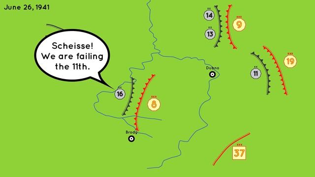 Barbarossa Visualized The Battle Of Dubno-Brody June 1941 Episode 4