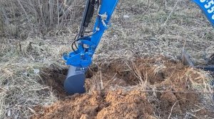 Увеличенный ковш для мини-экскаватора