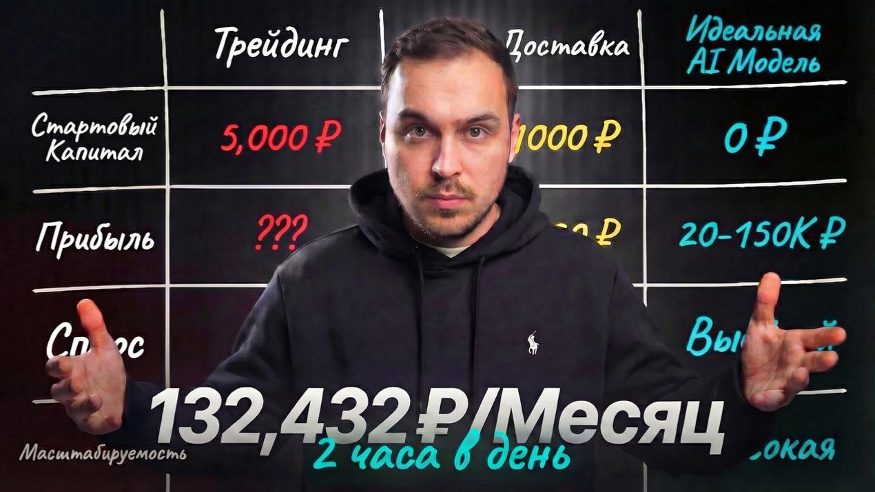 ЛУЧШАЯ Модель AI-ПРОДАЖ до 150.000₽ / мес
