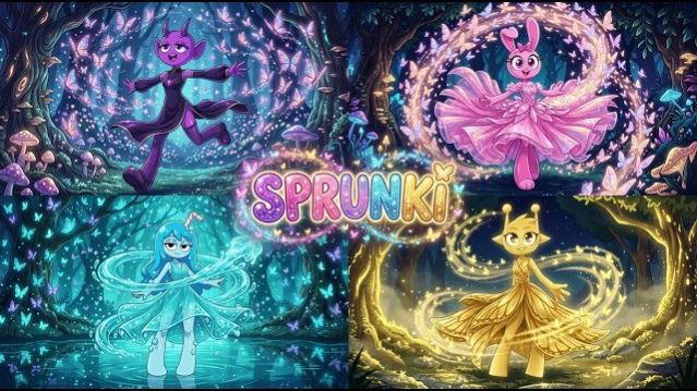 ДЕВОЧКИ - СПРУНКИ  Светятся в ночи