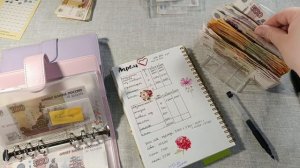 Распределение денег по конвертам/зарплата апрель/40700/тону в долгах🫣